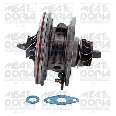 Core assembly, turbocharger